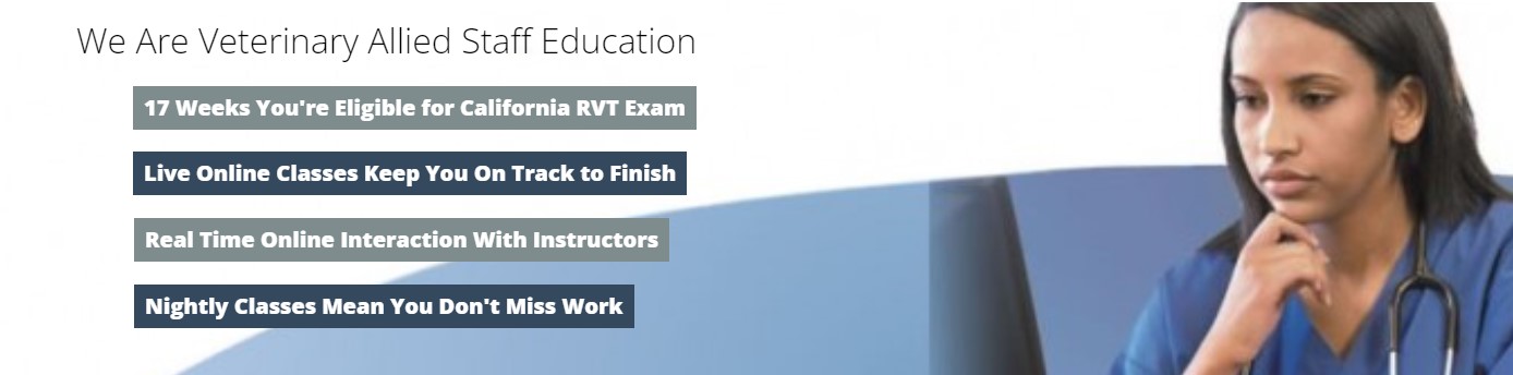 Veterinary Allied Staff Eduction - Alternate Route RVT